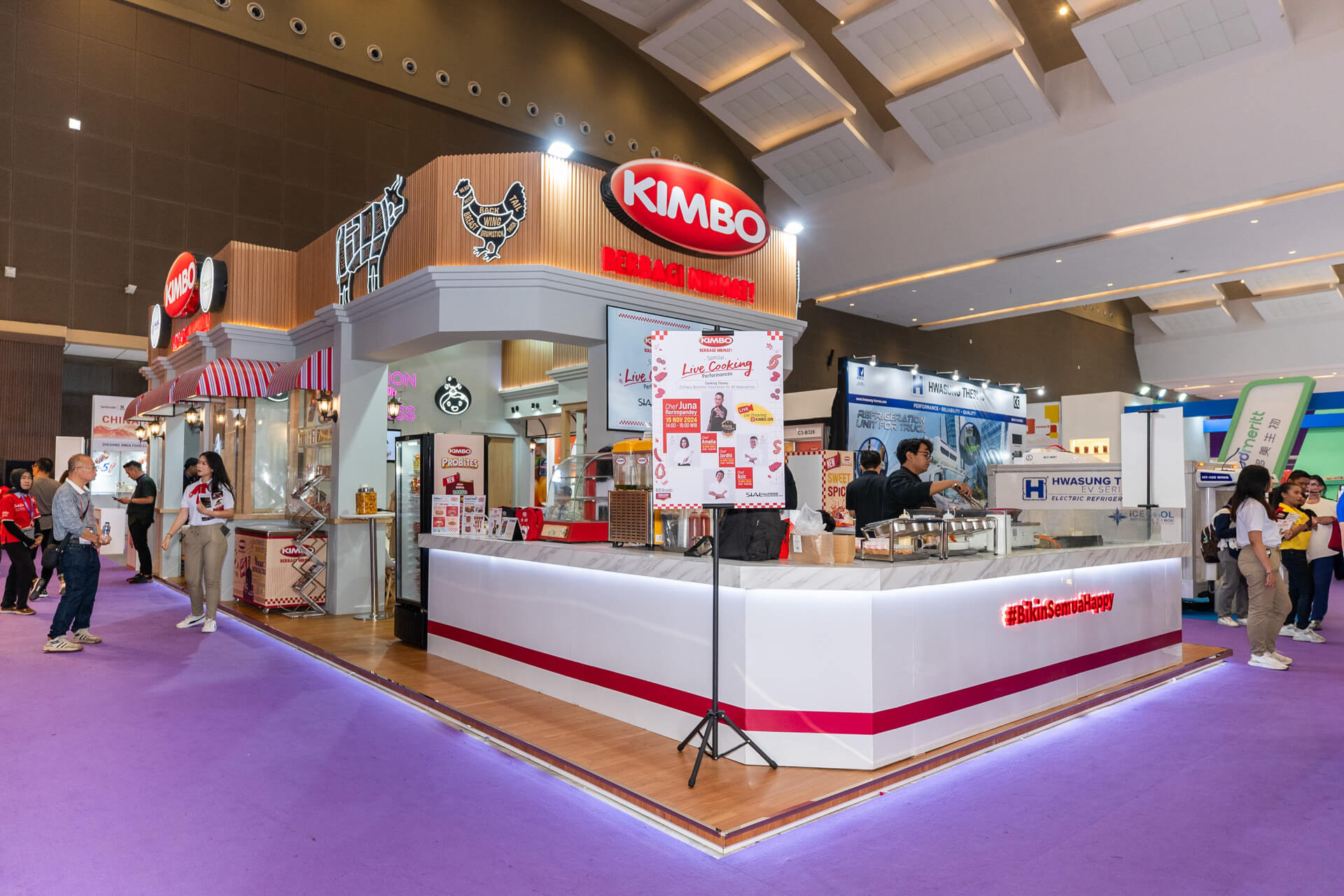 booth Kimbo di SIAL InterFOOD