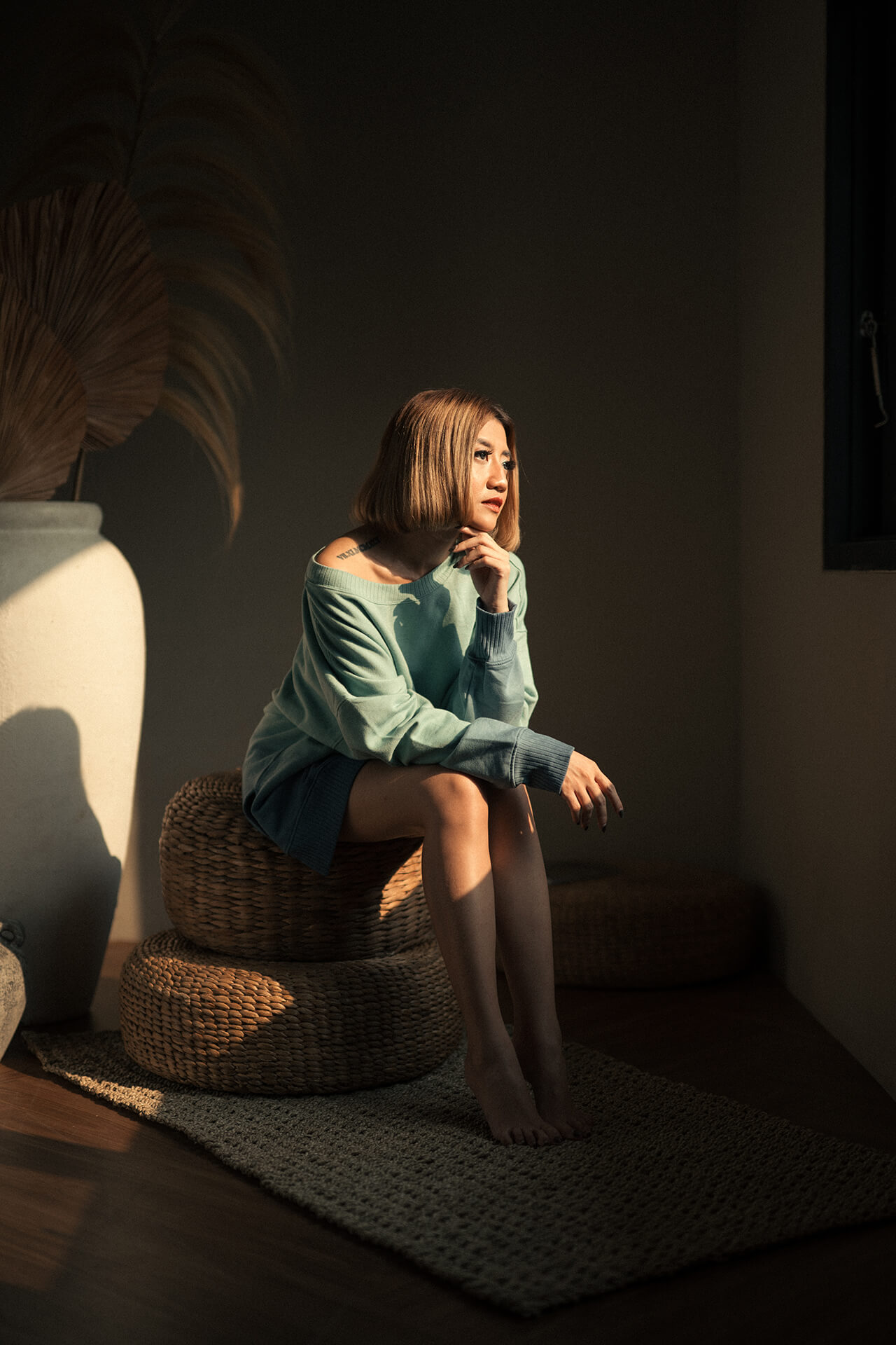 hunting foto portrait ambient light dengan nikon z50mm f/1.2S
